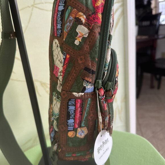 VERA BRADLEY HARRY POTTER LORMAN SLING BACKPACK:NWT HOGWARTS LIBRARY BAG #4 main image 13